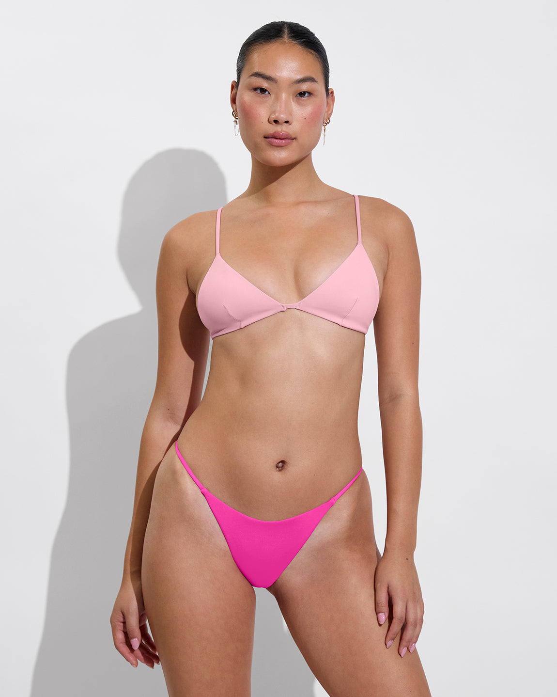 Sandy Top - Delight + Skinny Dip Bottom - Hot (Size S)