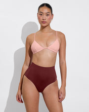 Sandy Top - Salt + Hi Tide Bottom - Jam (Size S)