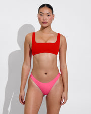 Streamline Top - Sweet Chili Heat + Dip Bottom - Zinc (Size S)