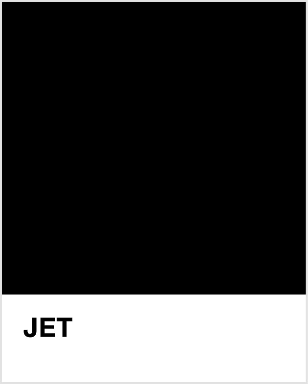 Jet Pantone