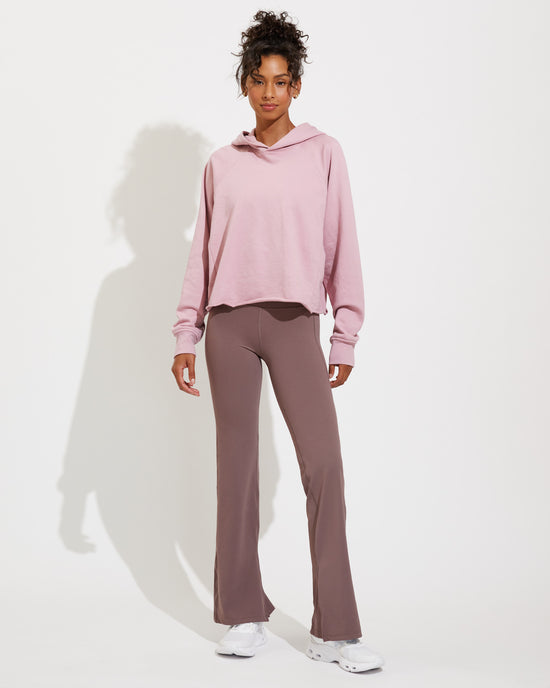 Homerun Hoodie - Mauve It Mauve It + Kick It Pant - Stormy (Size S)