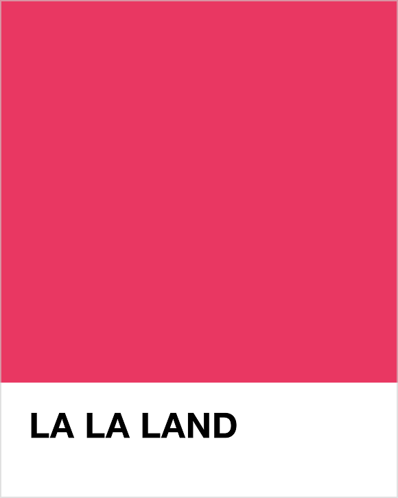 La La Land Pantone