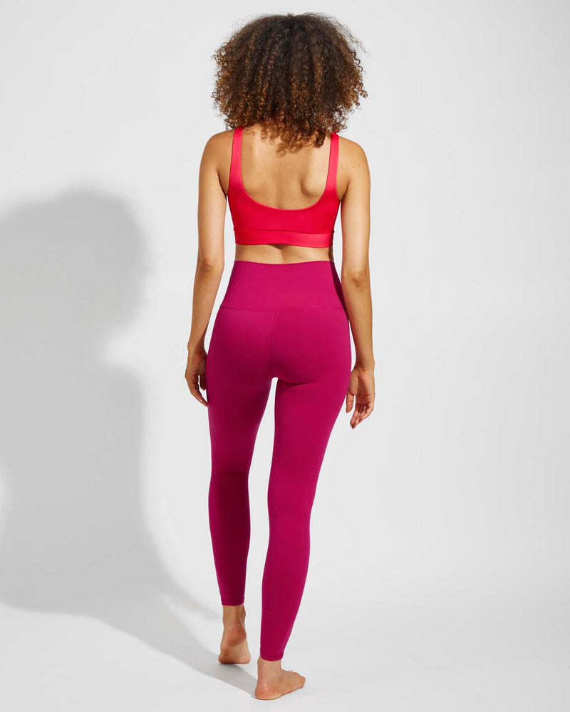 Double Scoop Top - La La Land + Super Moves Tight - Pepper (Size S)