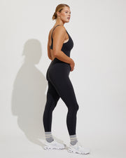 Double Scoop Playsuit 27" - Jet (Size L)