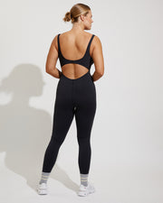 Double Scoop Playsuit 27" - Jet (Size L)