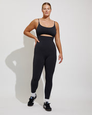 Peak Playsuit - Jet (Size L)