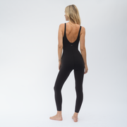Plunge Playsuit - Jet (Size S)