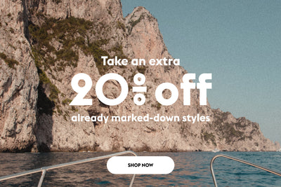 Take an extra 20% off already marked-down styles 