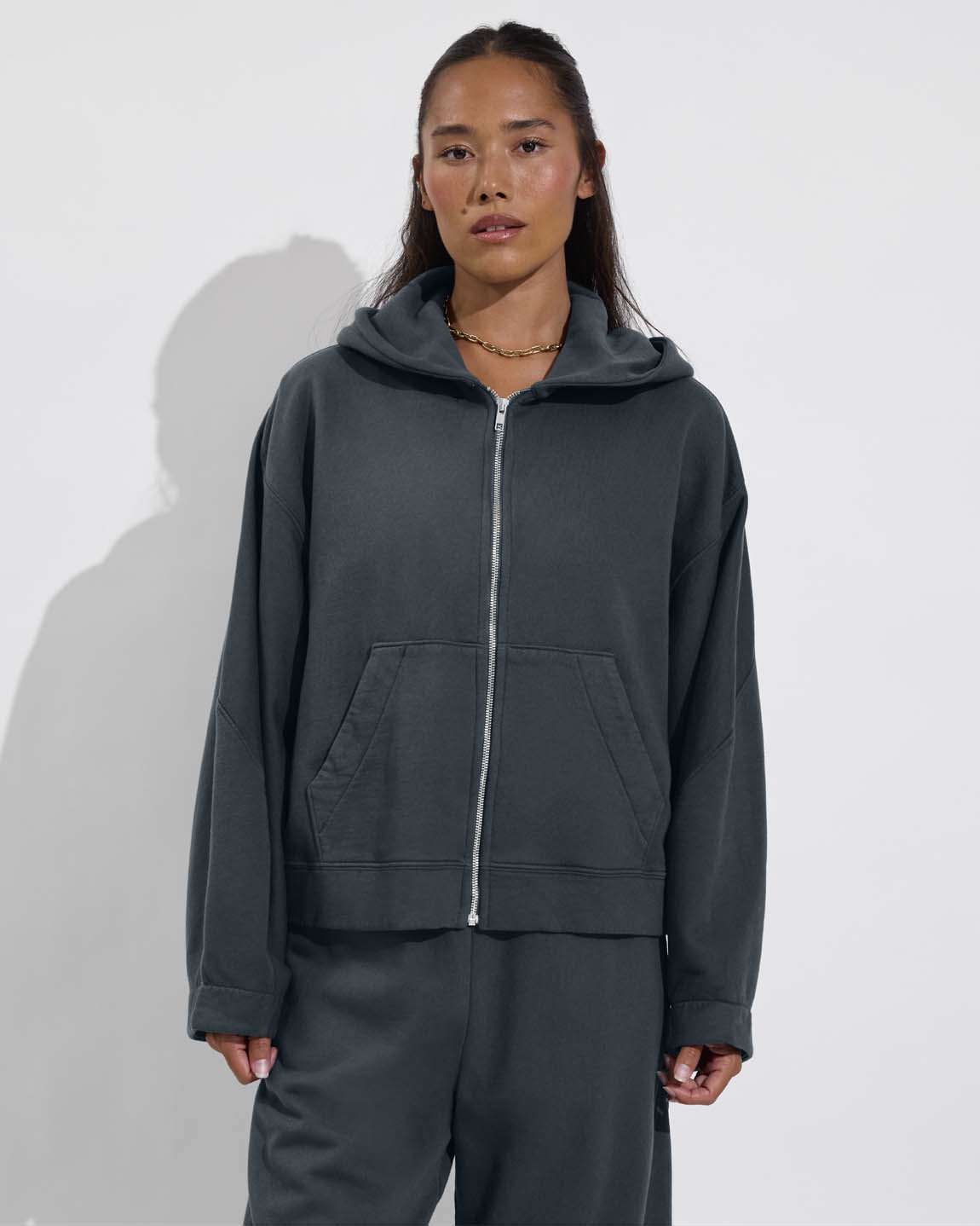 Beach Side Hoodie + Beach Side Sweatpant - Abyss (Size S)