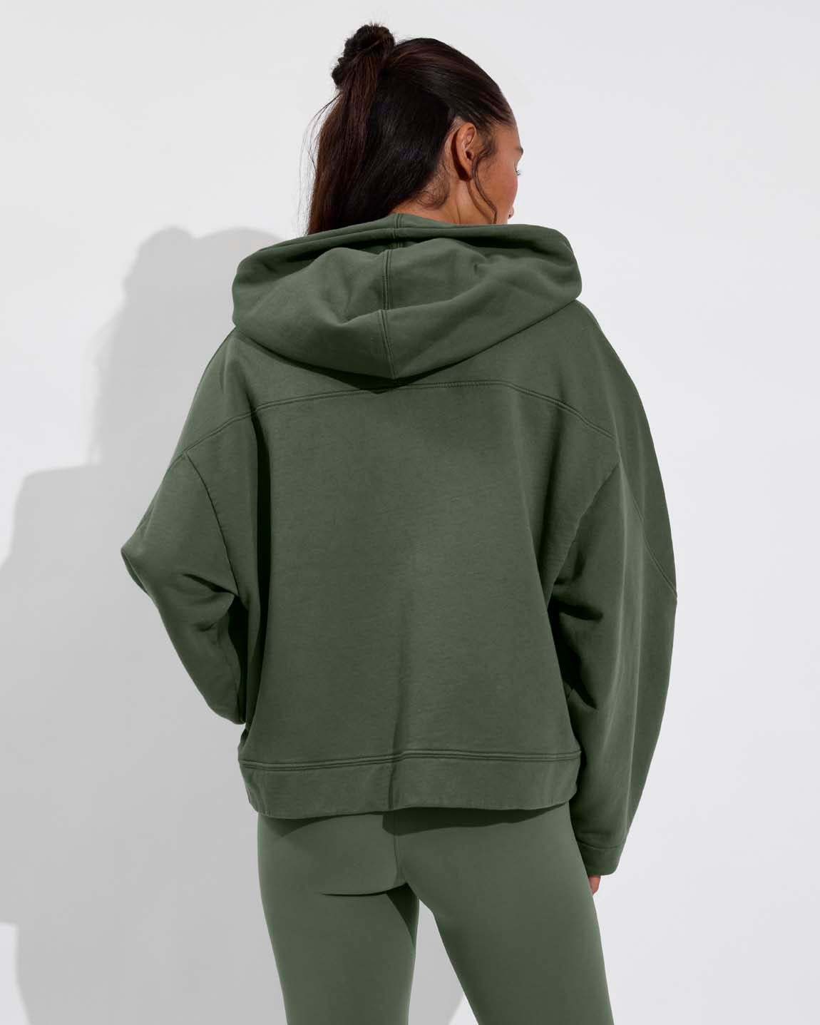 Beach Side Hoodie (Size S/M) + Super Moves Tight - Agave (Size S)