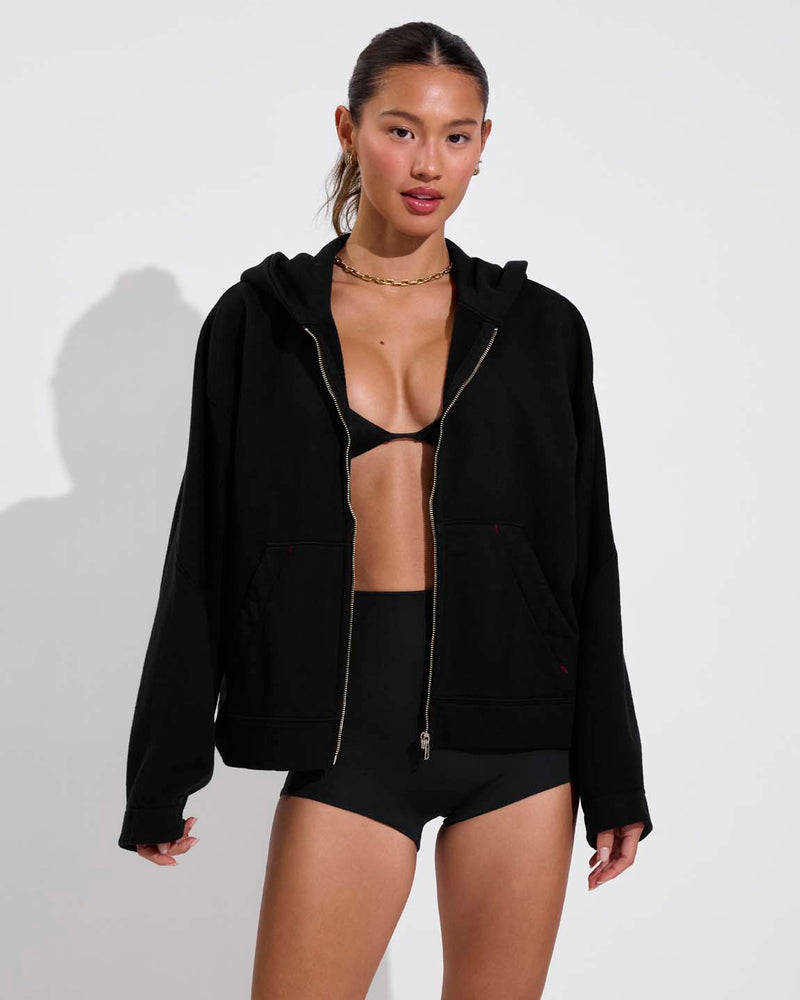 Sandy Top (Size S) + Beach Side Hoodie - Jet (Size S/M)