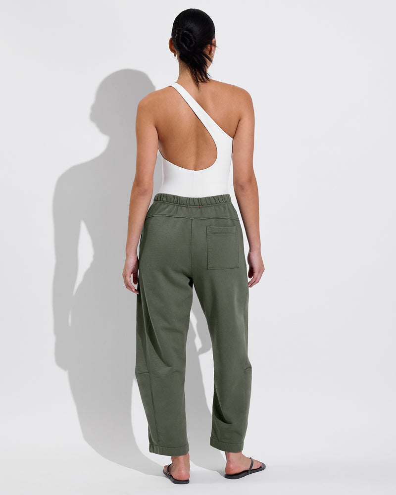 Shoreline Suit - Coconut + Beach Side Sweatpant - Agave (Size S) [Photo 2]
