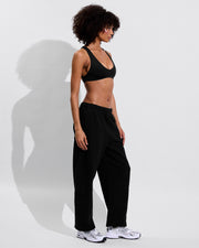 La Crosse Top + Beach Side Sweatpant - Jet (Size S)