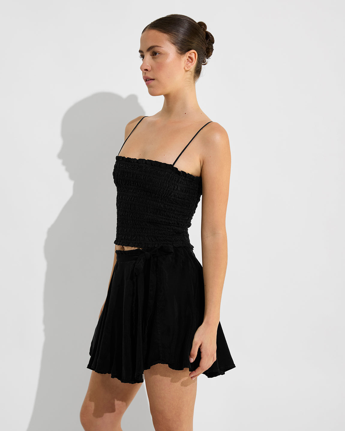 Cabana Top + Birdie Skirt - Jet (Size S)