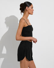 Cabana Top + Breeze Short - Jet (Size S)