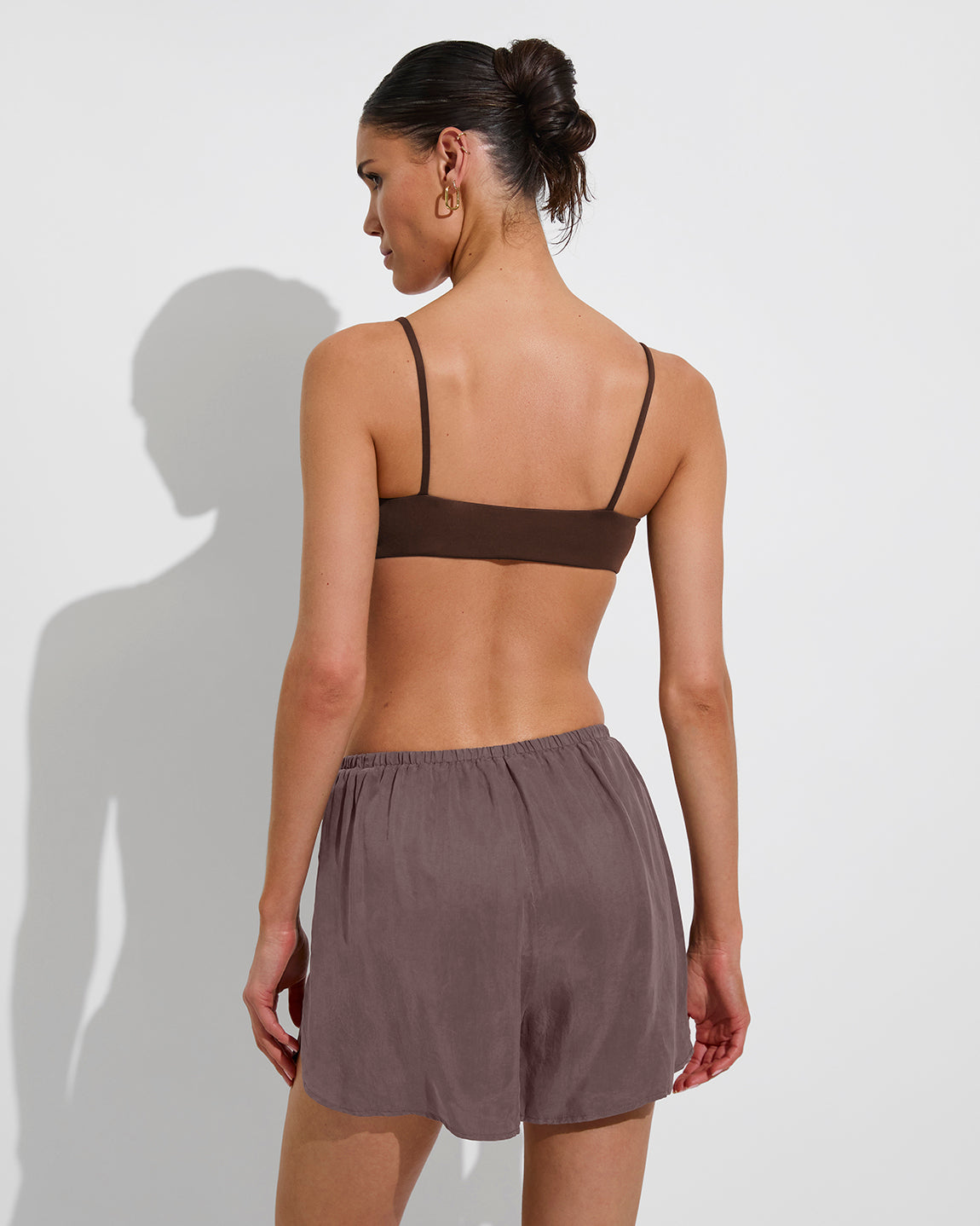 Pool Days Top - Cold Brew + Breeze Short - Stormy (Size S)