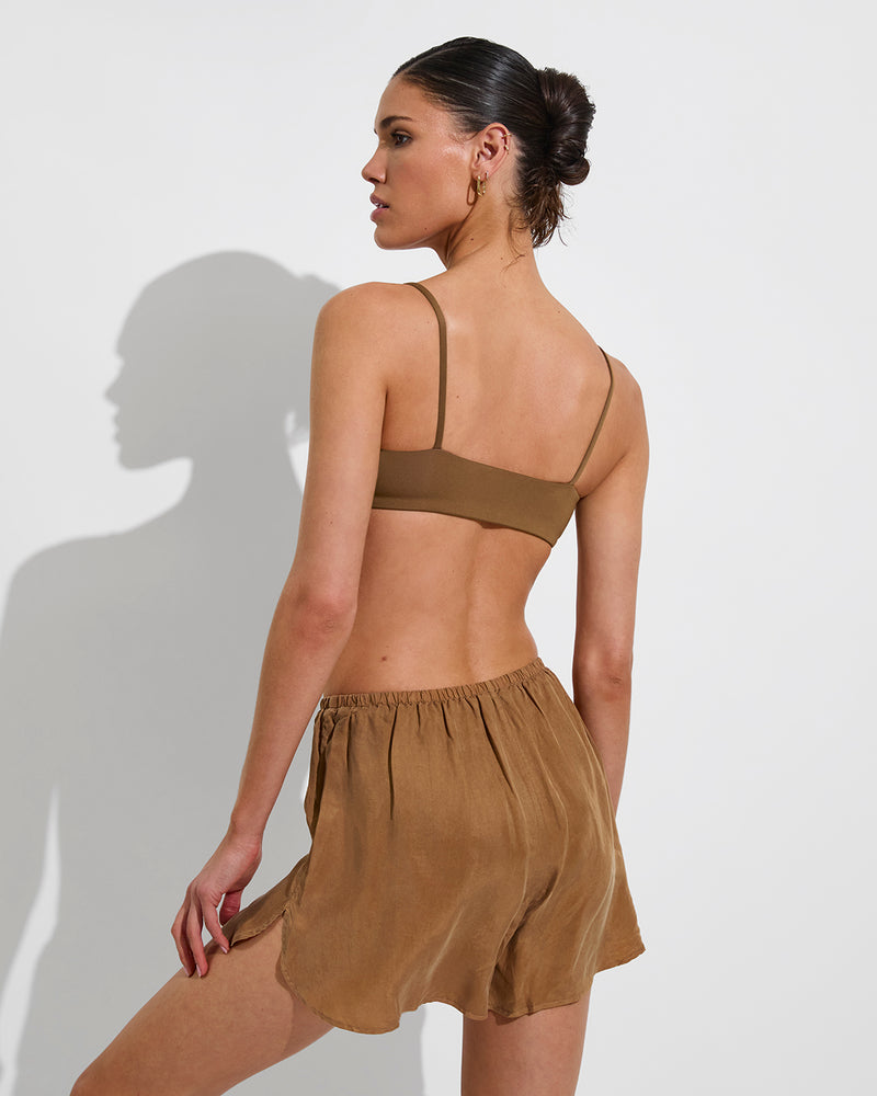 Pool Days Top + Breeze Short - Tan Lines (Size S) [Photo 2]