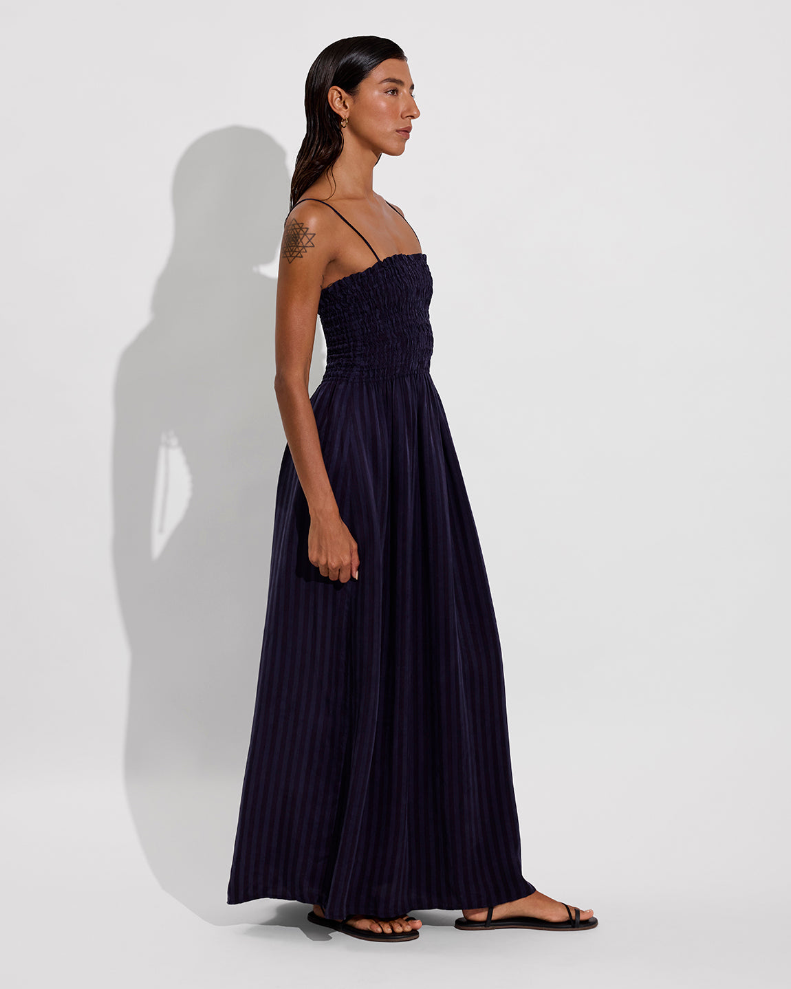 Cabana Maxi Dress - Dark Sprint / Sprint (Size S)