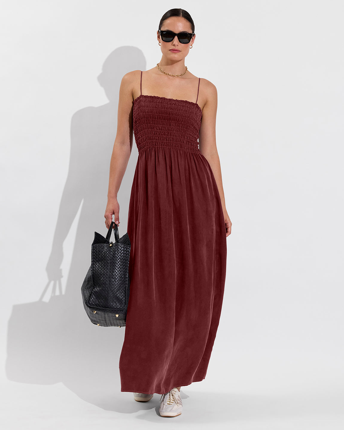 Cabana Maxi Dress - Jam (Size S/M)