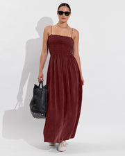 Cabana Maxi Dress - Jam (Size S/M)