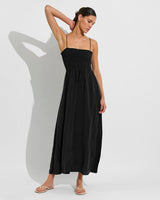 Cabana Maxi Dress - Jet