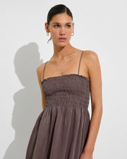 Cabana Maxi Dress - Stormy (Size S/M)