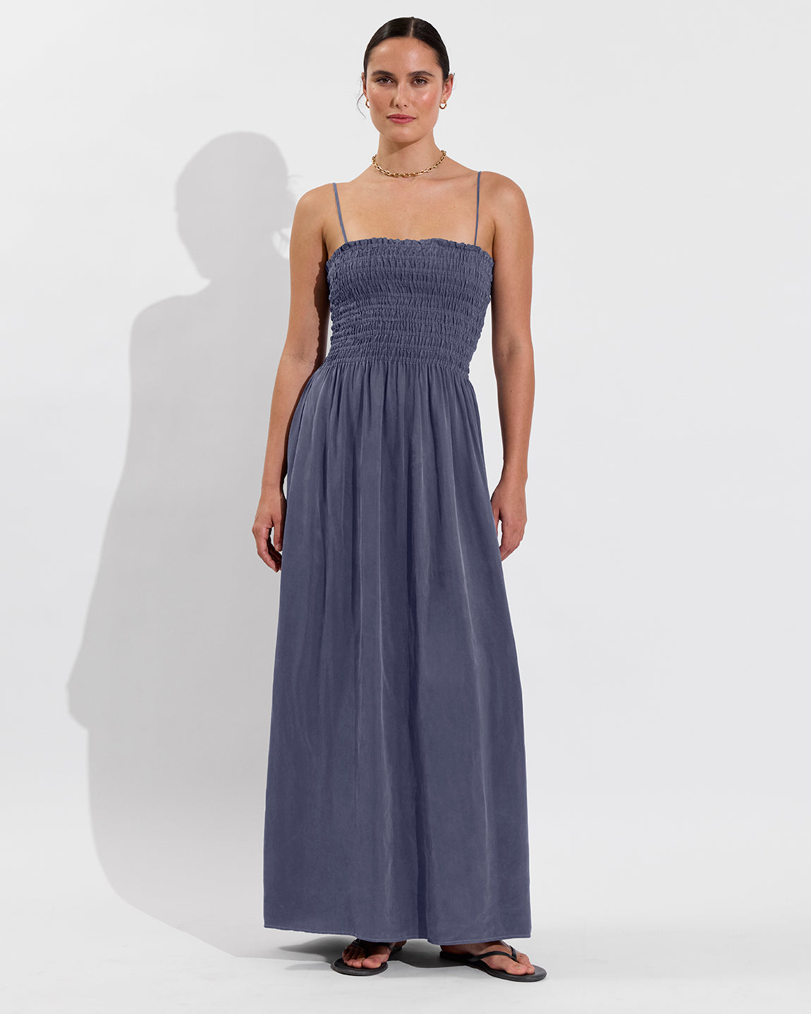 Cabana Maxi Dress - Varsity (Size S/M)
