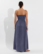 Cabana Maxi Dress - Varsity (Size S/M)