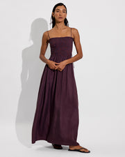 Cabana Maxi Dress - Varsity / Tiki (Size S/M)