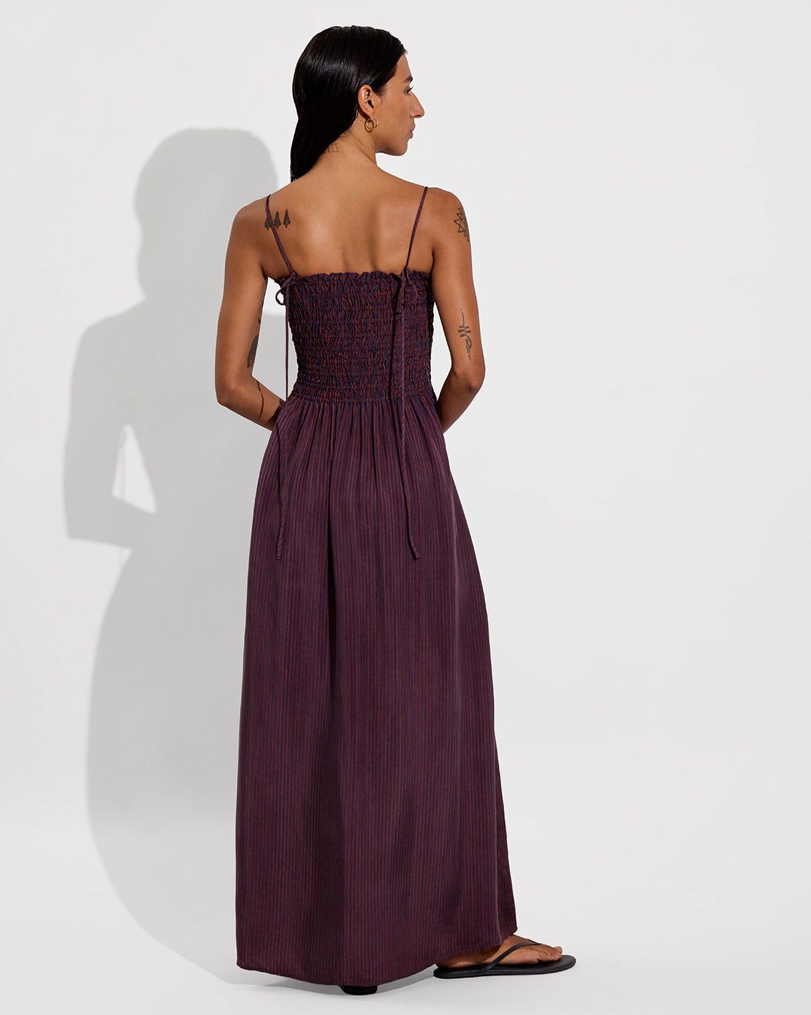 Cabana Maxi Dress - Varsity / Tiki (Size S/M)