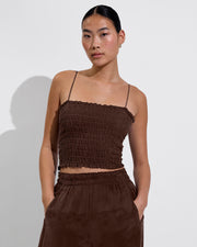 Cabana Top + Day Trip Pant - Cold Brew (Size S)