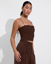 Cabana Top + Day Trip Pant - Cold Brew (Size S)