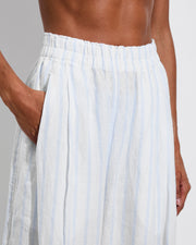 Coastal Pant - Blue Skies / Coconut (Size S) 