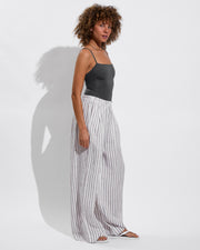 Retreat Suit - Eclipse + Coastal Pant - Coconut / Stormy (Size S)