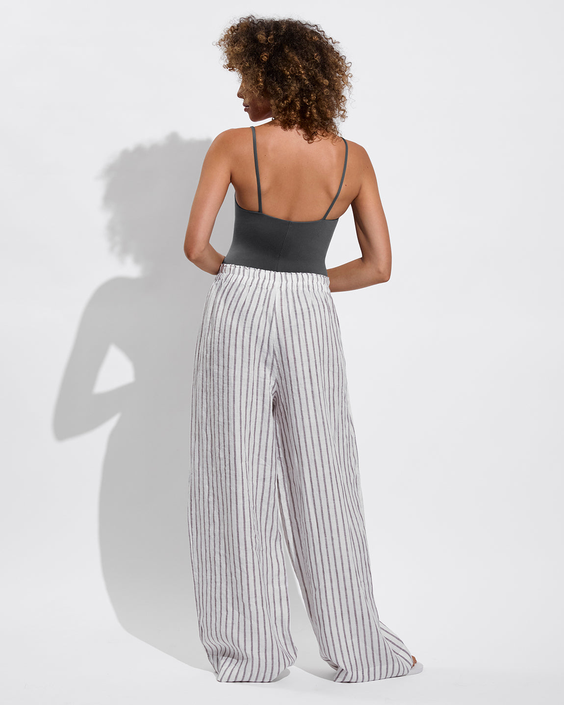 Retreat Suit - Eclipse + Coastal Pant - Coconut / Stormy (Size S)