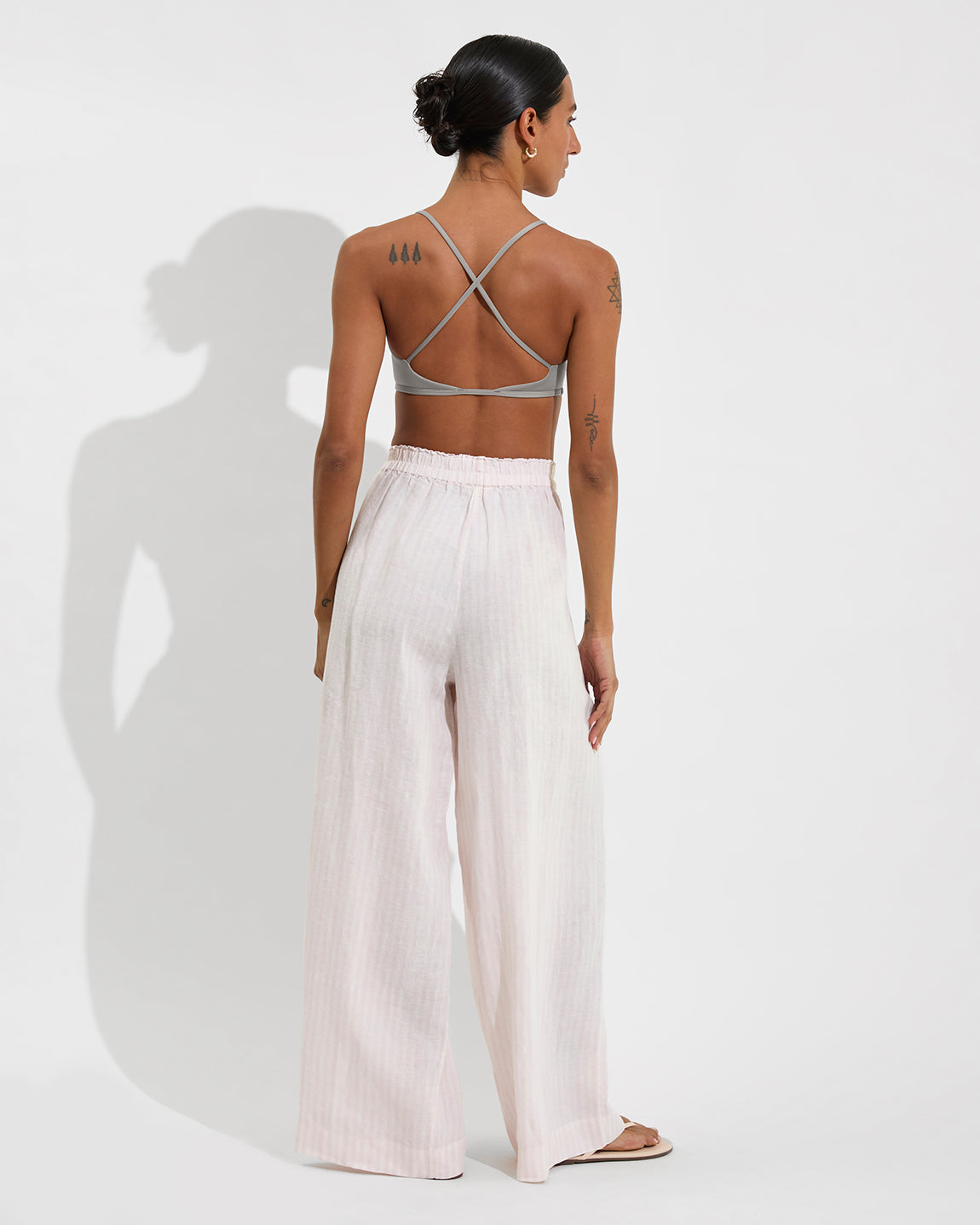 Reef Top - Beach + Coastal Pant - Delight/Coconut (Size S)