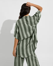 Day Trip Button Down + Day Trip Pant - Agave/Light Agave (Size S)