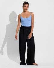 Club Suit - Blue Skies + Day Trip Pant *Sheer Stripe - Jet (Size S) 