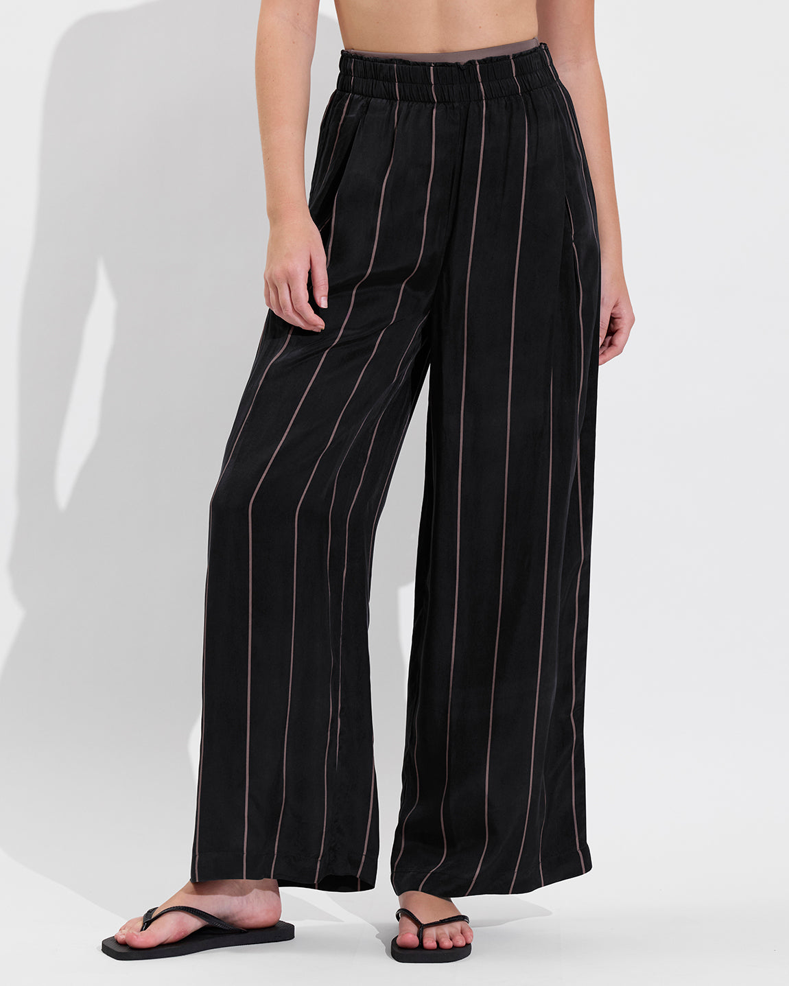 Day Trip Pant - Fancy Stripe: Faded Jet / Stormy (Size S)