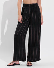Day Trip Pant - Fancy Stripe: Faded Jet / Stormy (Size S)