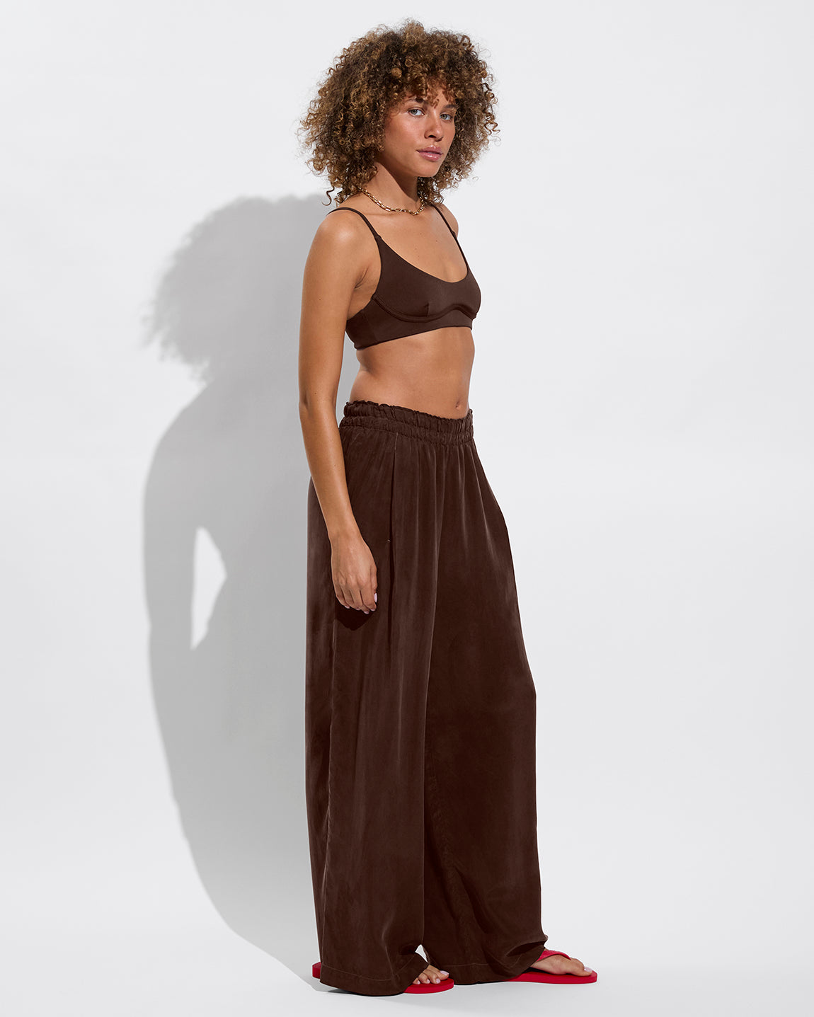 Club Top + Day Trip Pant - Cold Brew (Size S)