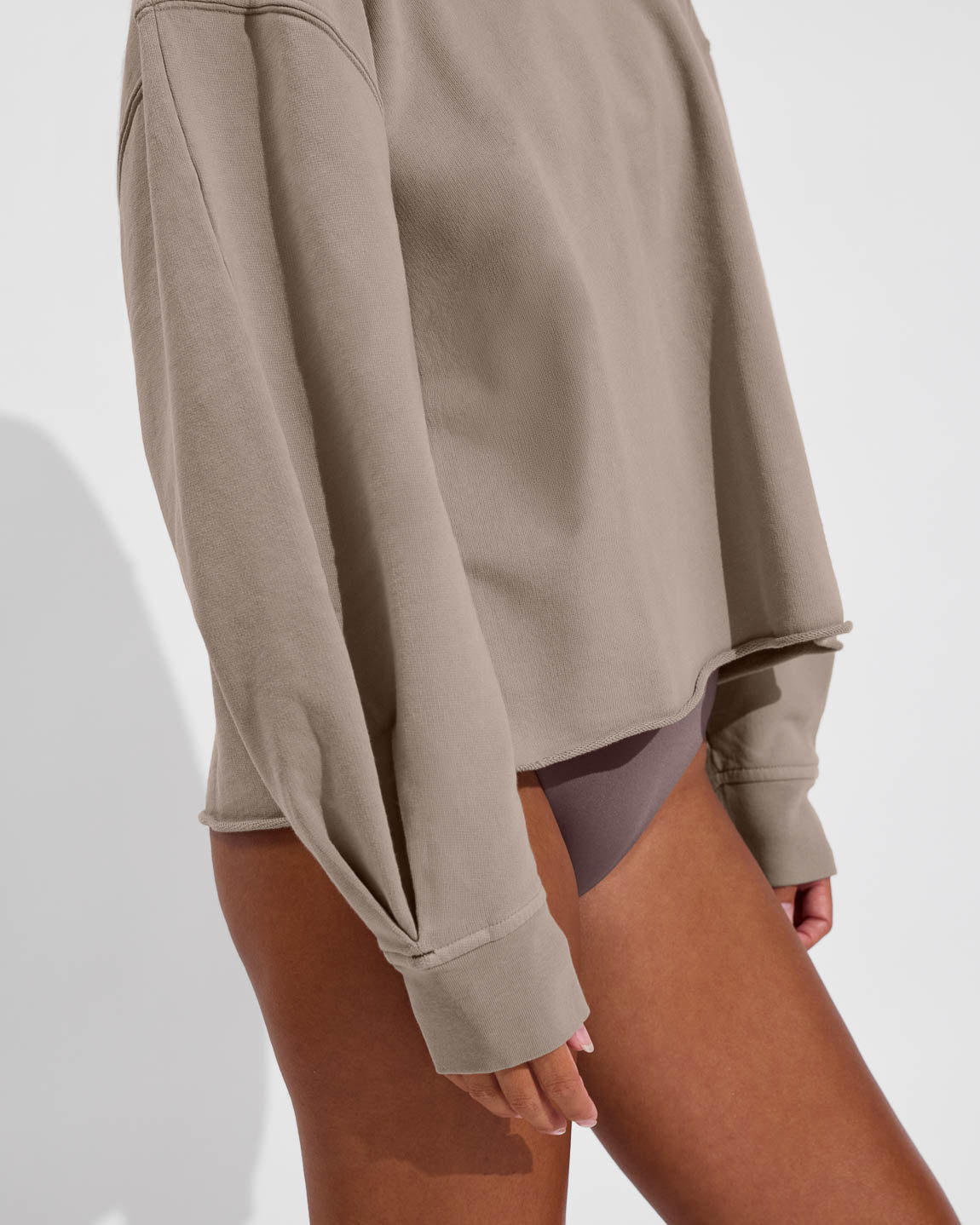 Field Day Sweatshirt - Beach (Size S/M) + Hi Tide Bottom - Stormy (Size S)