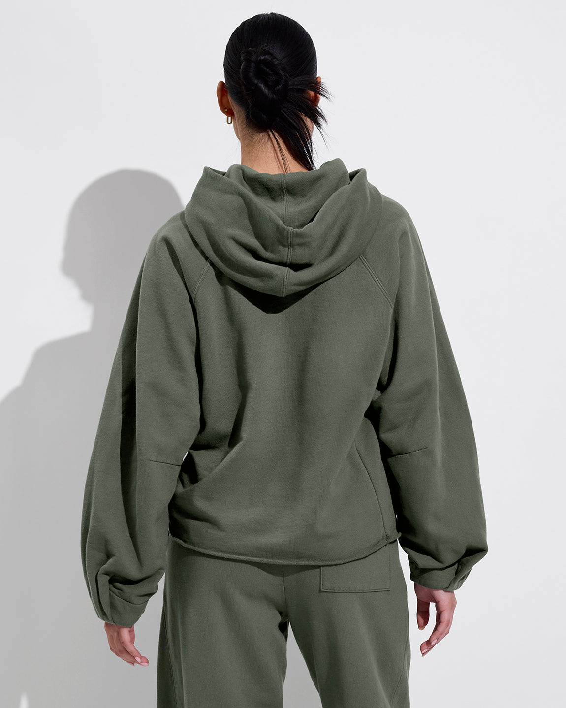 Gameday Hoodie + Beach Side Sweatpant - Agave (Size S)
