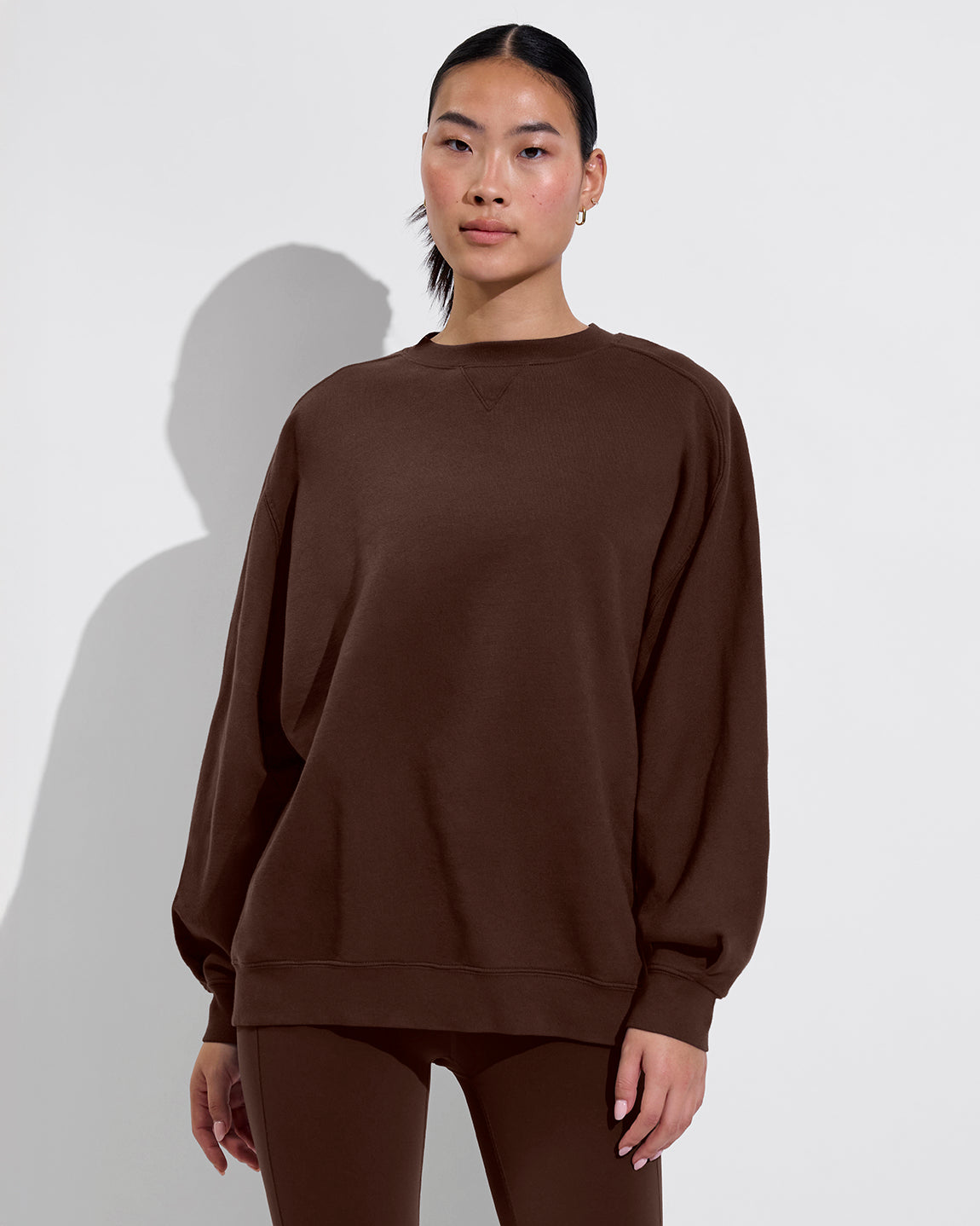 Game Time Sweatshirt + Super Moves Tight - Cold Brew (Size S)