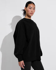 Game Time Sweatshirt + Pedal Pusher - Jet (Size S)