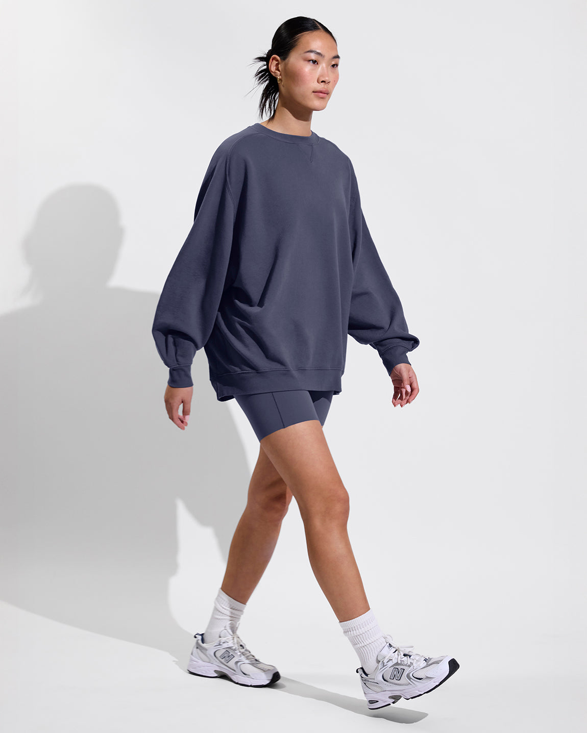 Game Time Sweatshirt + Super Moves Short 5" - Varsity (Size S)