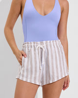 Weekender Suit - Riptide + Getaway Short - Beach / Coconut (Size S)