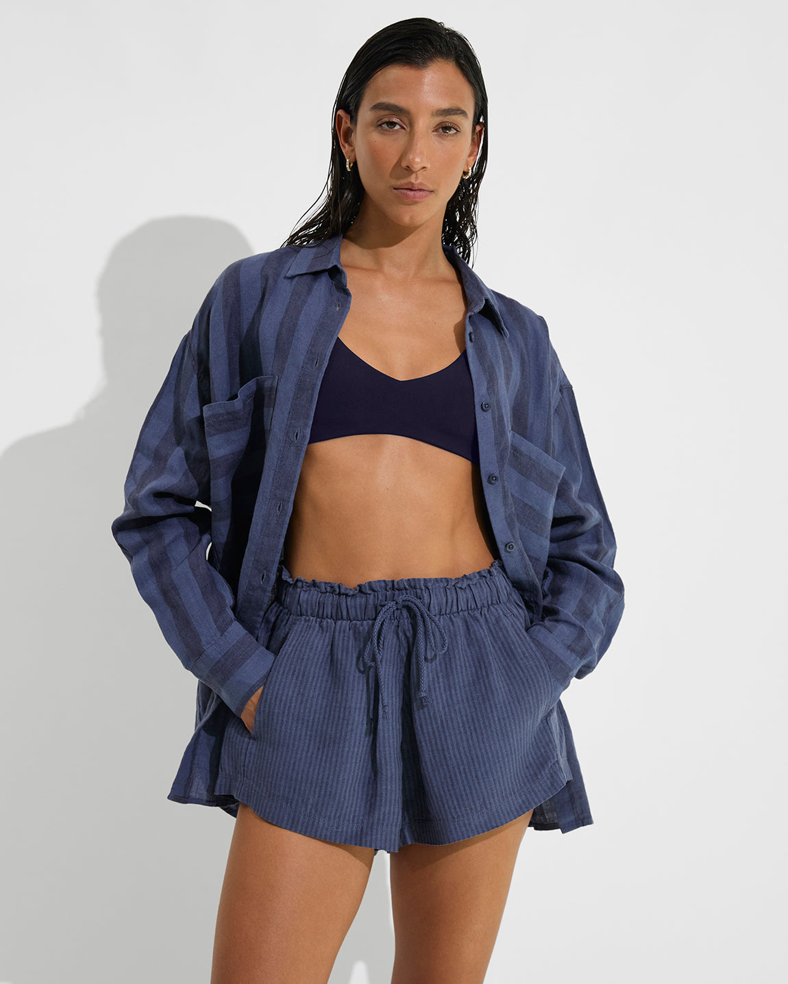 Sunday Top - Sprint + Getaway Button Down + Getaway Short - Varsity/Sprint (Size S)