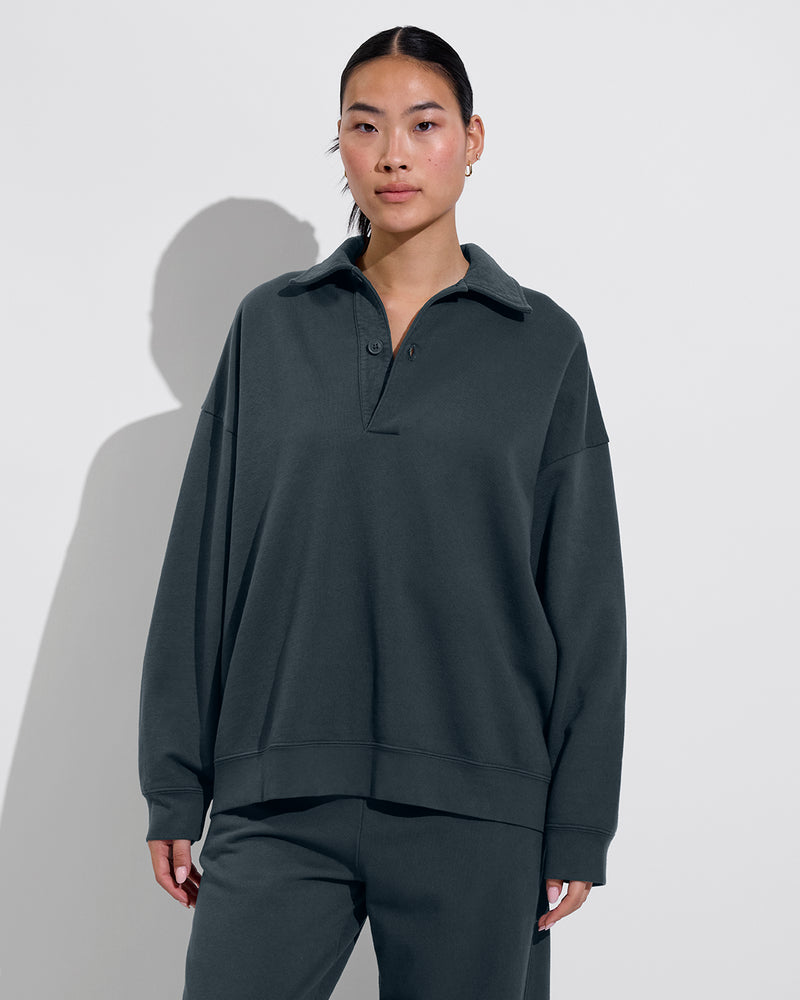 Half Time Sweatshirt (Size S/M) + Beach Side Sweatpant - Abyss (Size S)