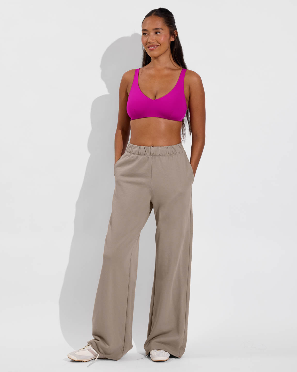 Sunday Top D+ - Aloha (32DD, Size S) + Homerun Pant - Beach (Size S)